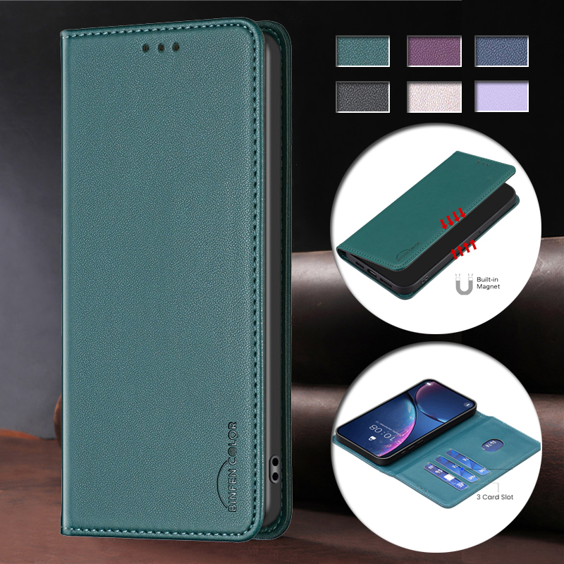 Luxury Bags Eu - Redmi15C Fundas de cuero de lujo