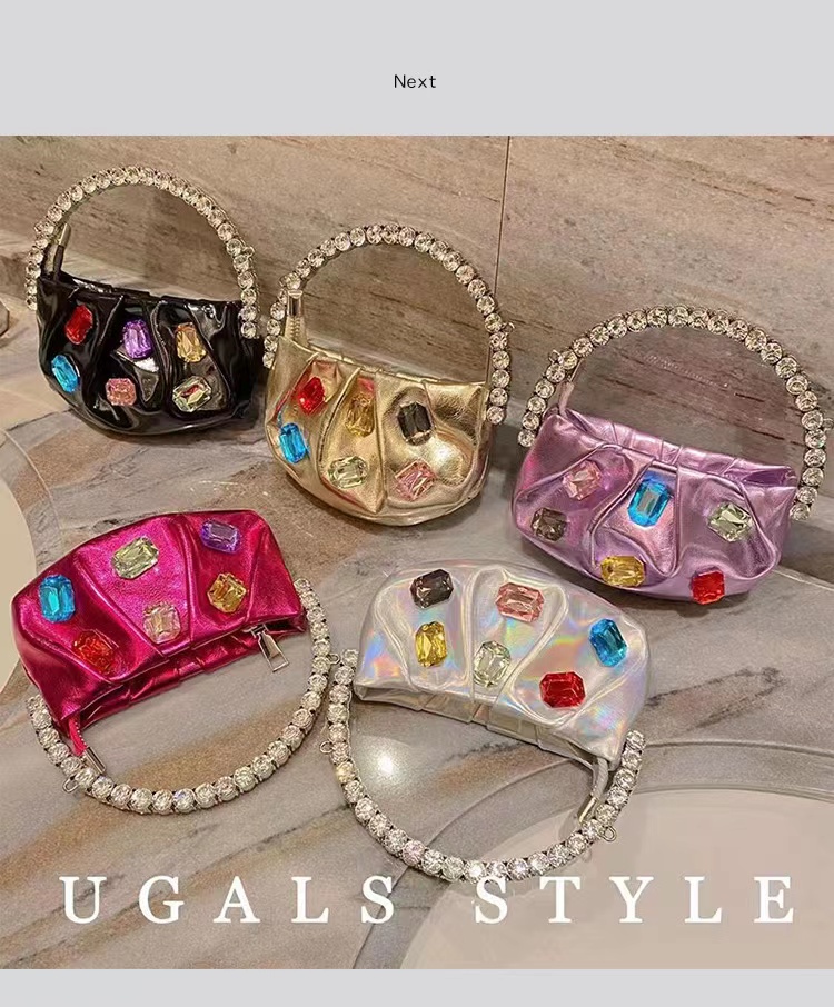 Mini Bag Evening Clutch - Bolso Mini de Lujo con Asa