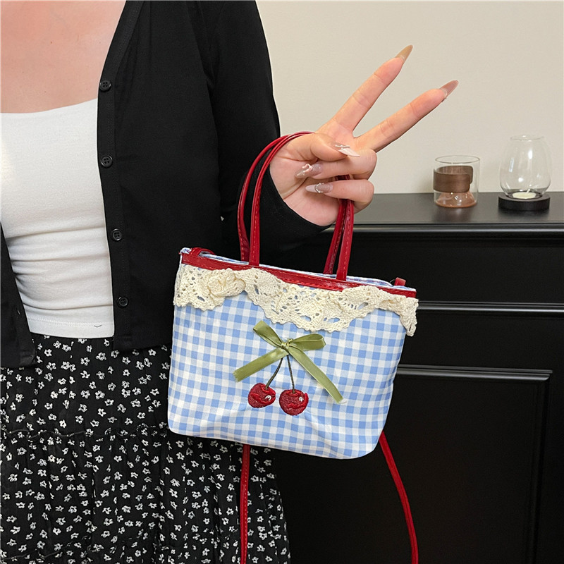 Luxury Bags Quality - Bolso nuevo coreano a cuadros con