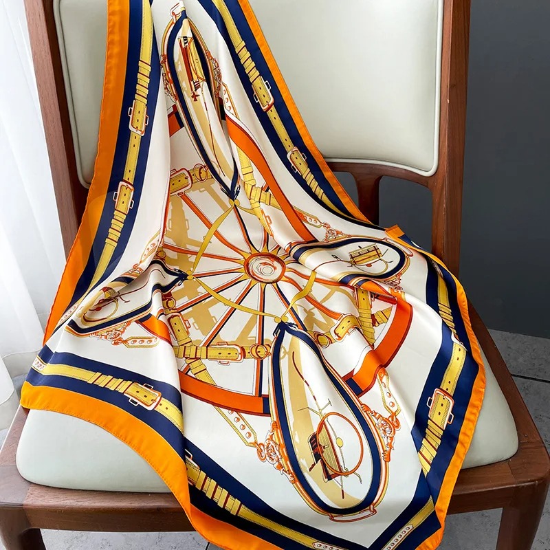 Pañuelo Cuadrado de Seda Delga - Luxury Bags Quality reseña y precio
