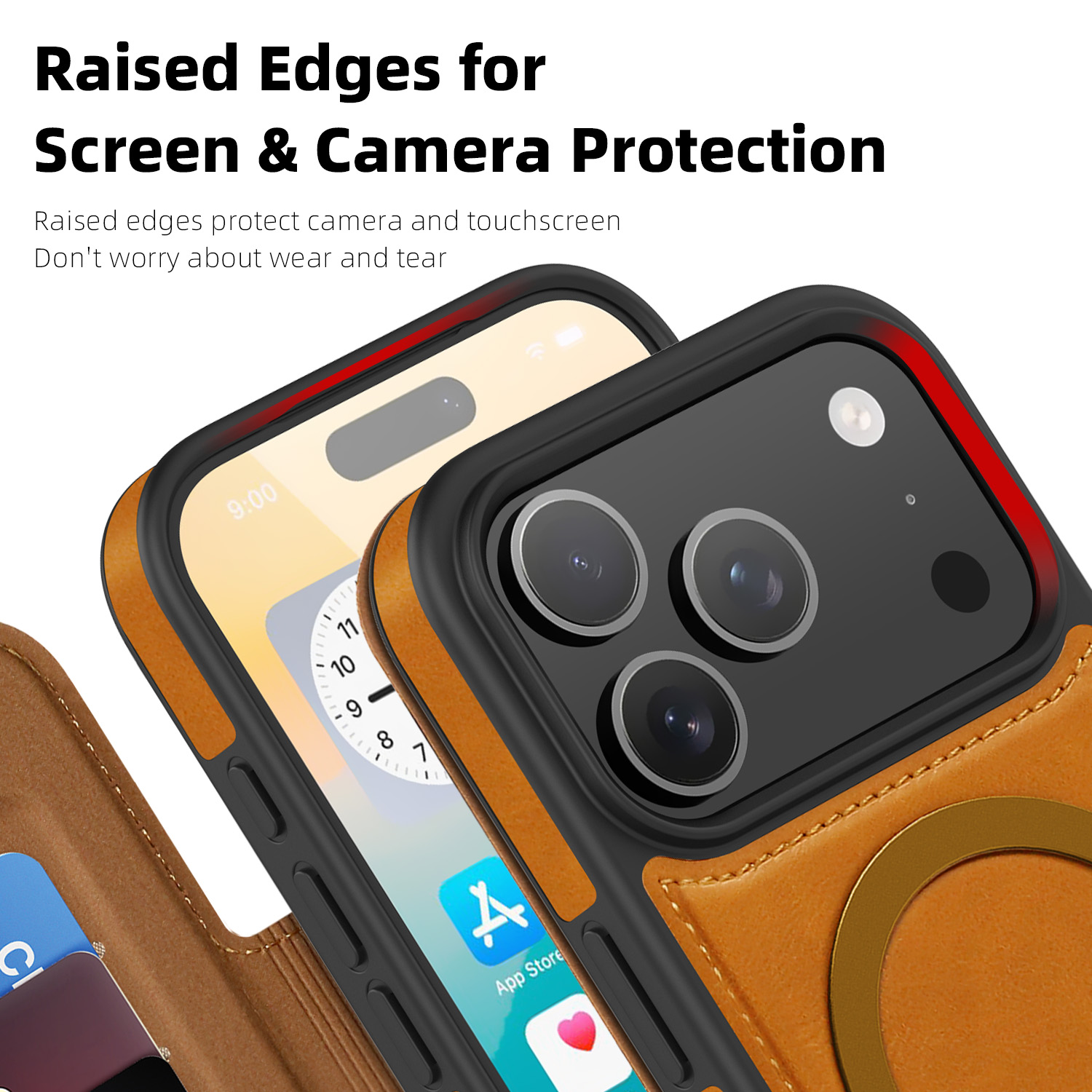 Funda de Cuero Magnética de Lu - Luxury Bags Quality reseña y precio